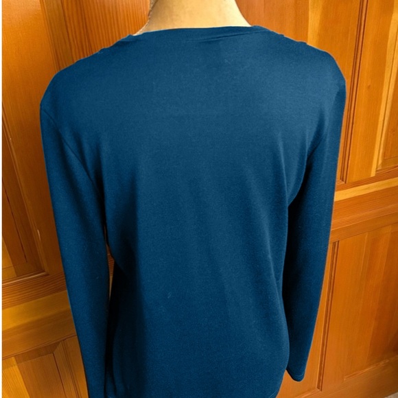 Teal Crewneck Tee - Picture 7 of 12